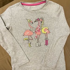 Gymboree Long Sleeve Shirt- Winter Themed, Girls Size 5